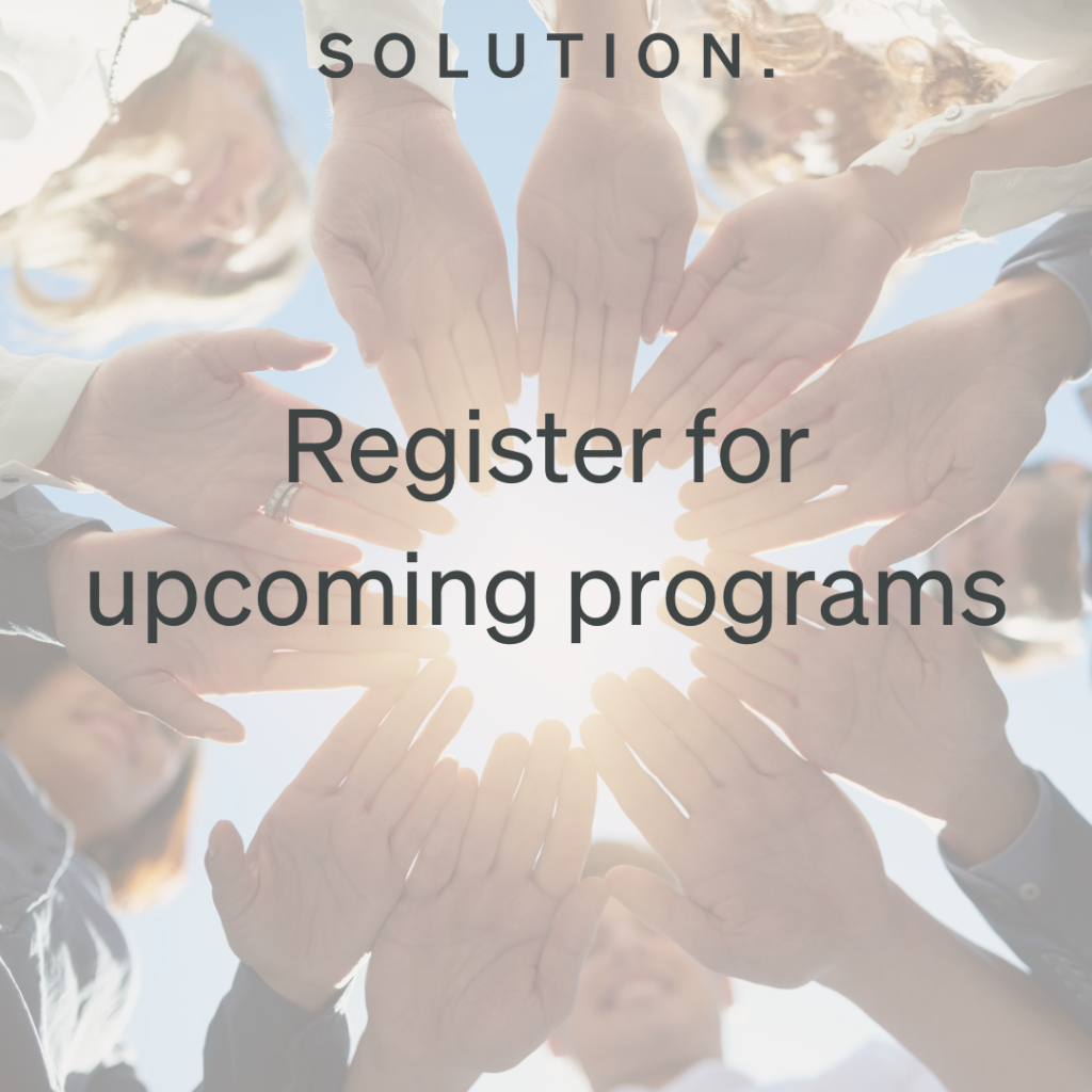 Register your interest for upcoming groups