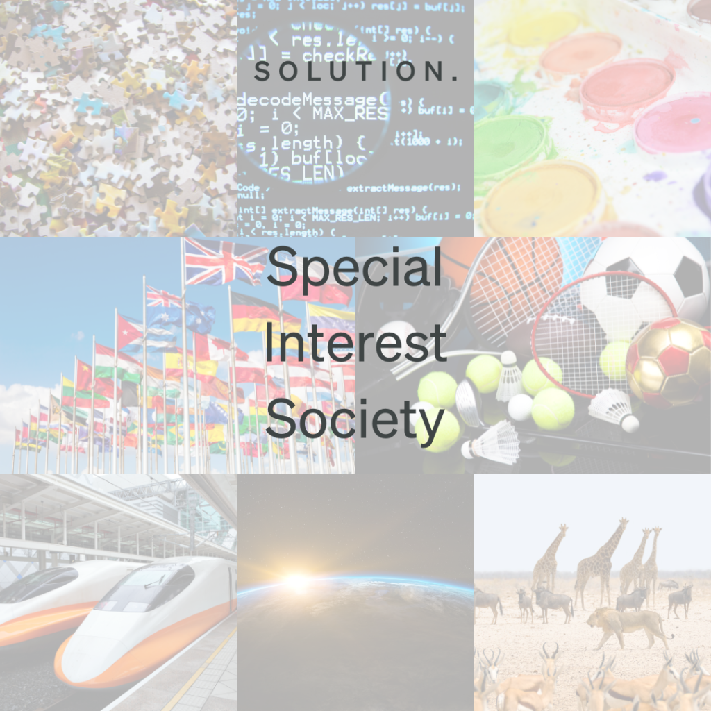 Special Interest Society